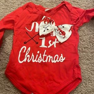 First Christmas onsie